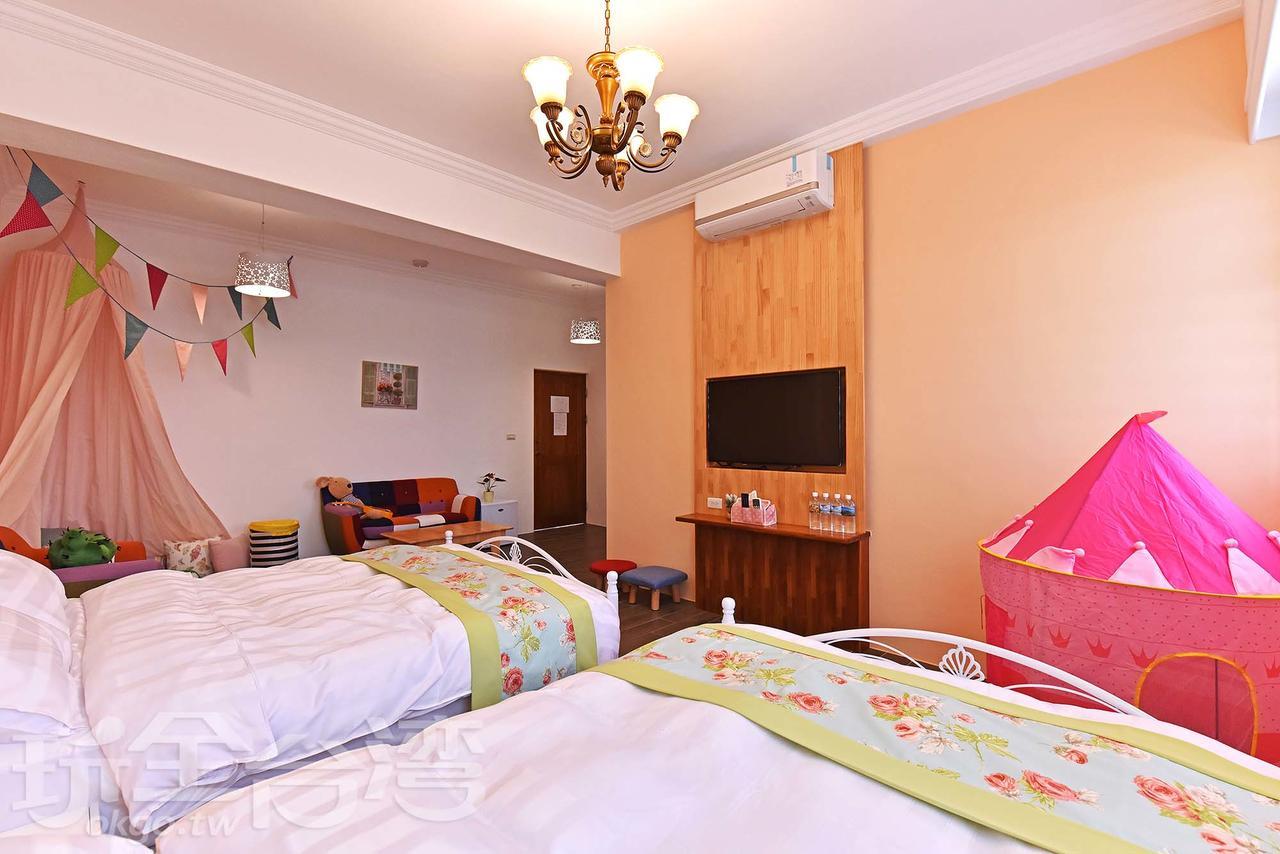夏日澄藍the Charming Land Apartment Baisha Exterior foto